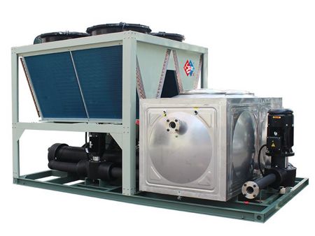 Enfriador de Tornillo, Refrigerado por Aire